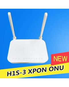 Original H1S-3 XPON GPON EPON 1GE+3FE+1 POTS+Wifi+USB ONU ONT English firmware Second-Hand