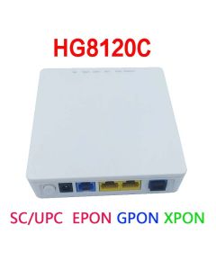 Huawei HG8120C 8020C HG8321R XPON GPON EPON ONU ONT With 1 Voice Port + 2 Data Network Port Apply to FTTH With PPPOE in English software Second-Hand SC UPC