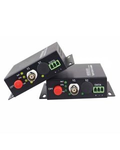 1 Pair 2 Pieces/lot CVI TVI AHD Video optical transceiver CCTV System 1CH coaxial HD fiber optic converter Transmitter & Receiver