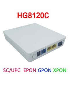 Huawei HG8120C 8020C HG8321R XPON GPON EPON ONU ONT With 1 Voice Port + 2 Data Network Port Apply to FTTH With pppoe English software Second-Hand SC UPC