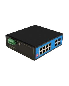 UnManaged Industrial PoE NetWork Switches _ PIS8GE-2S2R
