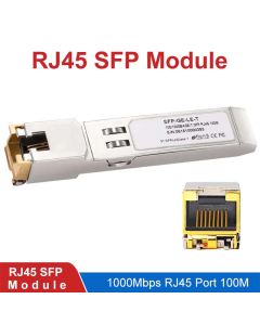 Gigabit RJ45 SFP Module Ethernet port 10/100/1000M connector SFP Copper RJ45 Transceiver